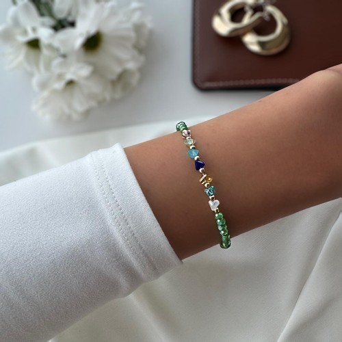 Multicolor handmade bead - handmade,