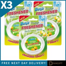 3 x DUZZIT FRIDGE FRESHENER