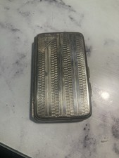 Antique Silver Plated Cheroot Case