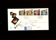 1990 Astronomy Royal Crest embossed FDC with Windsor Castle CDS.