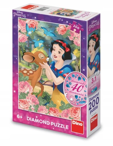 Disney snow white diamond - white,