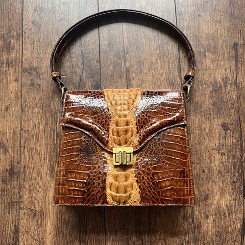 Vintage genuine crocodile - vintage,
