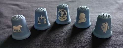 Wedgwood jasperware thimbles - wedgwood,