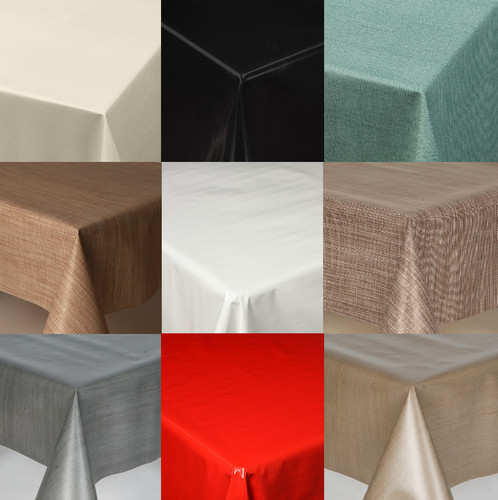 Plain textured pvc oil - plain,