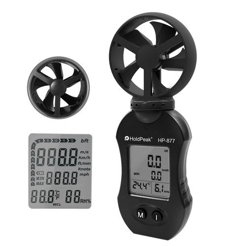 Digital cup anemometer - digital,
