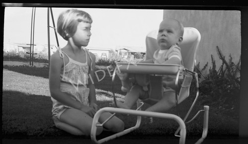 Vtg photo negative profile - negative,