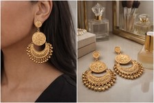 7cm vintage style GYPSY HOOPS