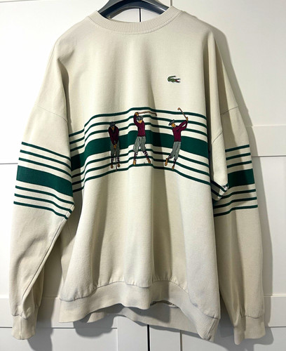 Rare 80s lacoste chemise - lacoste, golf
