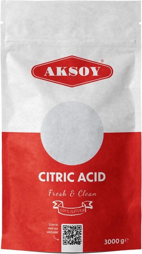 Aksoy citric acid 3kg - citric,