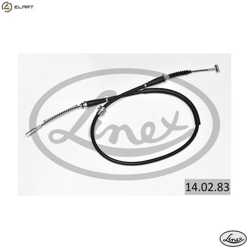 Cable pull parking brake - parking,