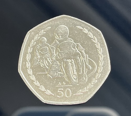 Isle man 1997 50p - isle,