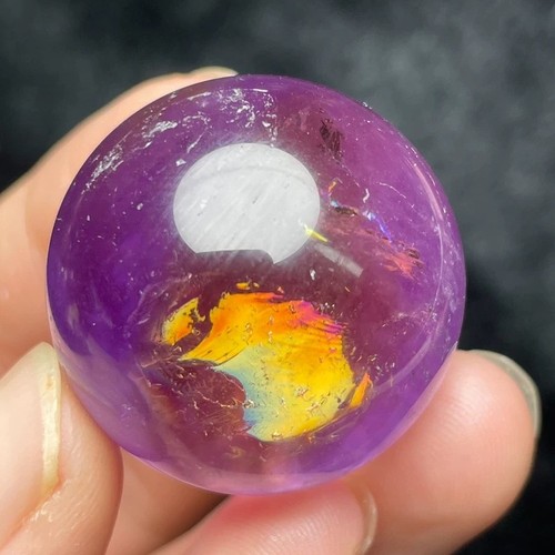 Natural ametrine sphere with - natural,