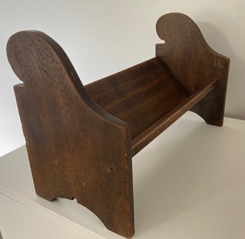 Vintage wooden book trough - trough, for