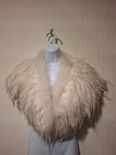 BIBA Elegant Marabou cape
