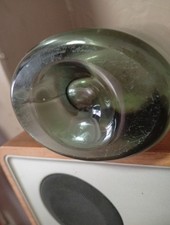 Mid Century Scandinavian Art Glass Vases Set of 2  .  One Signed Strombergshytan