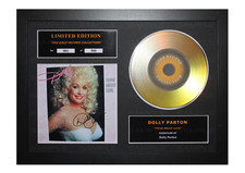 Dolly Parton Signed Gold Disc