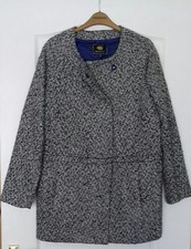 Brave Soul Tweed Coat Jacket