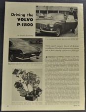 1962 Volvo P 1800 Coupe Road
