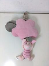 Disney Baby Piglet Pink Cloud Musical Cot Crib Hanging Toy