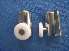 two b&q shower door rollers /
