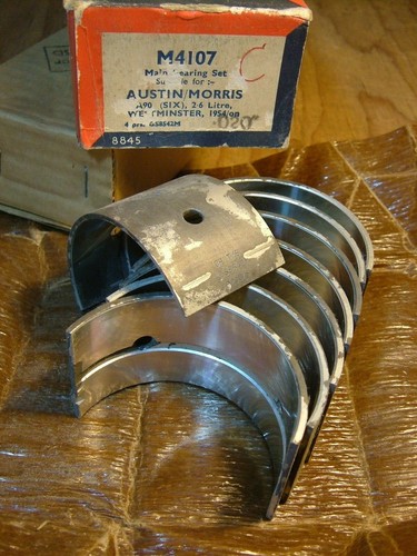 Engine main bearings set - bearings,