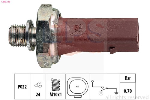 Eps 800 132 oil pressure - 1.800.132,
