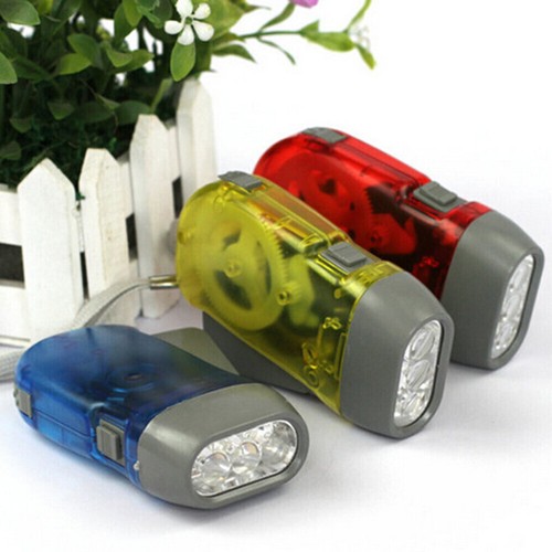 Led hand pressing flashlight - 3,