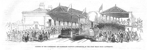 First train the canterbury - train, of
