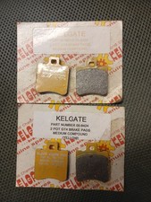Kelgate 2 Pot Gt4 Brake Pads - Medium Compound (Yellow) 00-8424 Kart