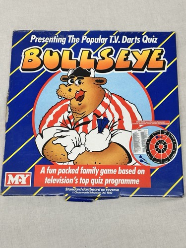 Vintage bullseye board game - board, my