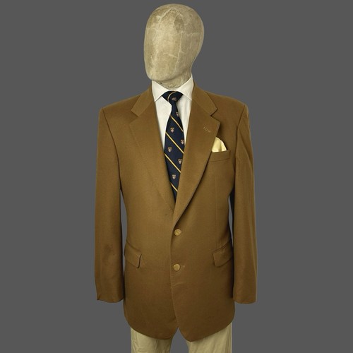 Daks jacket blazer 40r brown - daks,