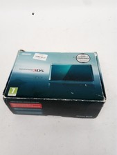 Nintendo 3DS Aqua Blue Console Boxed Bundle with Charger and Game