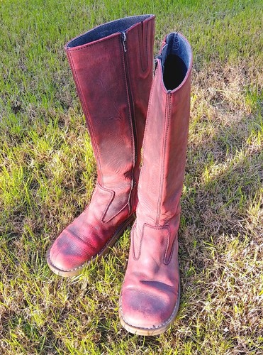 Ladies martens cherry red - martens,