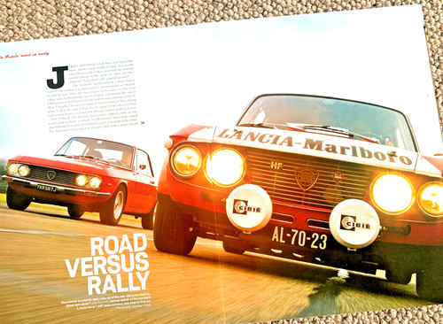 Lancia fulvia road - +,