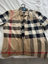BURBERRY Men's Check Cotton