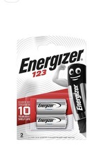 Energizer CR123 Batteries, 3V Lithium Battery, 2 Pack