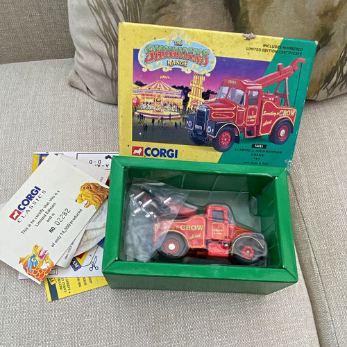 Corgi showman range scammell - showman's,