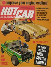 Hot Car magazine November 1969