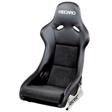 Recaro Pole Position ABE Seat - Ambla Leather Black / Dinamica Suede Black