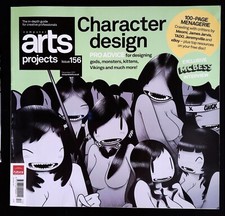 Computer Arts Projects Magazine December 2011 NPBox005 No.156 Character Design