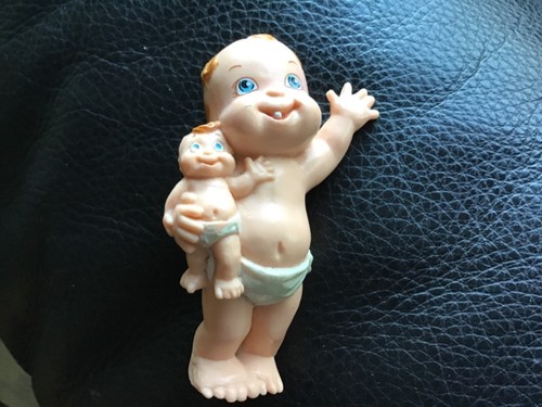 Vintage hard plastic baby doll - plastic,