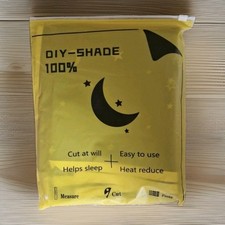 Blackout Blind, Measure Cut And Stick, Portable, 100% Blackout Blind