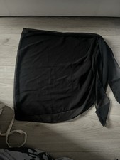 black mesh bikini cover up