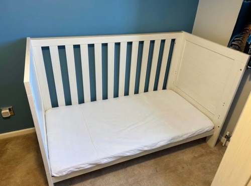 Obaby cot bed with - , mattress