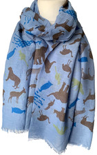 Animal Print Scarf Ladies