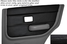 BLACK STITCH 2X REAR DOOR CARD