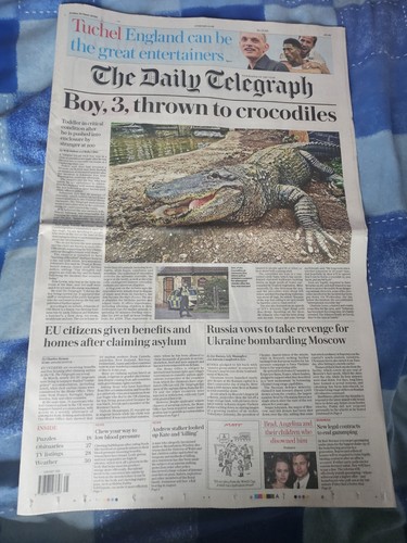 The daily telegraph newspaper - daily,