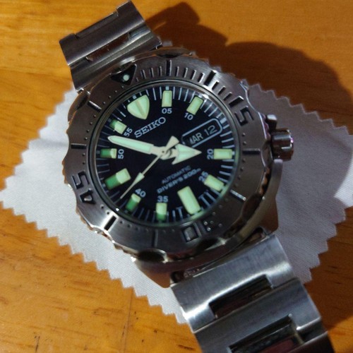 Seiko black monster automatic - monster,