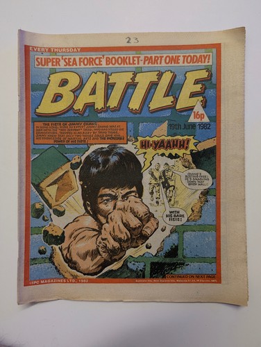 Battle comic 19th june - battle,