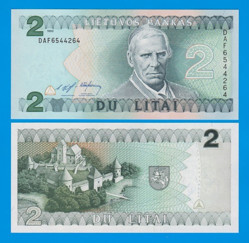 Lithuania litai 54 1993 - 2, 54,